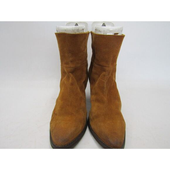 ALDO Womens Size 9 M Brown Suede Ankle Fashion Boots Bootie - Picture 5 of 11